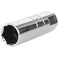 Performance Tool 3/8 In Dr. Spark Plug Socket 9/16 In, W38170 W38170